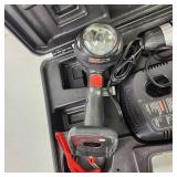 Craftsman Tools 1/2" Drill Driver And Work Light G0406 Battery Charger Hard Case NO BATTERY Great Condition