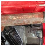 Hilti Adhesive Gun Two Batteries And Charger Tested Works Good Condition