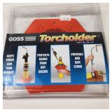 Goss Torcholder Part MP-100 And Three Target Torch Air-Acetylene NEW Slight Damage To A Few Packages