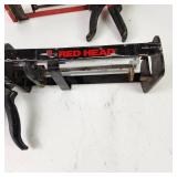 Rawl Foil-Fast Cartridge System 8416 And Red Head E102-v2 Good Condition
