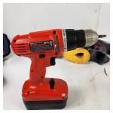 Lot Of Miscellaneous Tools And Batteries Dewalt Bosch And More Good Condition UNTESTED