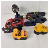 Lot Of Miscellaneous Tools And Chargers Good Condition UNTESTED
