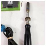 Miscellaneous Lot Of Items Drill Bits Tools And More Good Condition