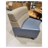 Rolling Couch Chairs (529529) Two Corner Units and One Straight Unit