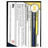 JJ McCarthy RC X-Fractor 2023 Bowman Chrome U #124 Rookie Minnesota Vikings Football Card