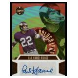Paul Krause Auto /100 2023 Legacy Holographs #HG-PKR, numbered 81/100 Minnesota Vikings Football Card