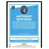 Anthony Edwards RC 2020-21 Donruss Optic Rated Rookie #151 Minnesota Timberwolves Basketball Card