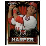 Bryce Harper RC Refractor 2011 Bowman Chrome #BCE1 Rookie Baseball Card