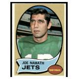 Joe Namath 1970 Topps #150 Vintage Football Card