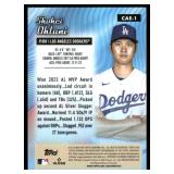 Shohei Ohtani Refractor Insert 2024 ToppsChrome All-Etch #CAE-1 Baseball Card