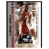 LeBron James RC 2004 Upper Deck Phenomenal Beginnings #9 Rookie Basketball Card