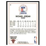 Michael Jordan 1989 NBA Hoops #21 Basketball Card