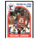 Michael Jordan 1989 NBA Hoops #21 Basketball Card