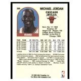 Michael Jordan 1989NBA Hoops #200 Basketball Card