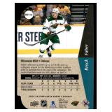 Brock Faber Gold RC Die Cut 2023-24 Upper Deck Series 2 #RDT-12 Rookie Minnesota Wild Hockey Card
