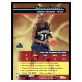 Kevin Garnett Tough Insert 1998 Topps Soarers #SB12 Minnesota Timberwolves Basketball Card
