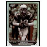 Tom Brady Refractor 2024 Topps Chrome #14 Football Card