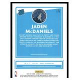 Jaden McDaniels RC 2020-23 Donruss Optic Rated Rookie #178 Minnesota Timberwolves Football Card