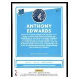 Anthony Edwards RC 2020-21 Donruss Rated Rookie #201 Rookie Minnesota Timberwolves Basketball Card