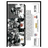 Triple Relic - Randall Cunningham, Boomer Esaison, Jake Plummer /299 2013 Totally Certified Stitches in Time #54, numbered 111/299 Football Card
