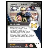 Tom Brady Green Prizm 2021 Draft Picks #6 Football Card