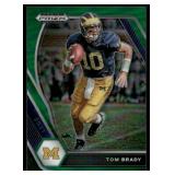 Tom Brady Green Prizm 2021 Draft Picks #6 Football Card