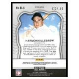 Harmon Killebrew /100 2021 Prizm Old School #OS-6, numbered 023/100, Minnesota Twins Baseball Card