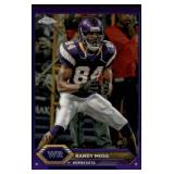 Randy Moss /275 Purple Refractor 2024 Topps Chrome Composite #13 Minnesota Vikings Football Card