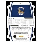 Steph Curry Die Cut 2023-23 Contenders Superstar #3 Basketball Card