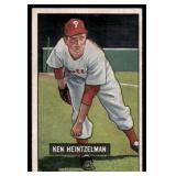 1951 Bowman Ken Heintzelman #147 Vintage Baseball Card