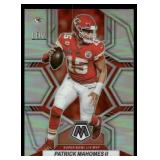 Patrick Mahomes 2022 Mosaic Prizm #293 Super Bowl MVP Football Card