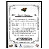 Brock Faber RC 2023-23 Upper Deck Champ