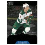 Brock Faber RC Black Diamond 2023-24 Upper Deck Rookie Gems #BD-37 Minnesota Wild Hockey Card