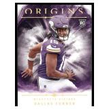 Dallas Turner RC 2024 Origins #109 Rookie Minnesota Vikings Football Card