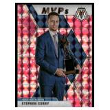 Steph Curry Pink Prizm 2019-20 Mosaic #299 Basketball Card