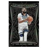 Karl-Anthony Towns 2023-24 Obsidian #62 Minnesota Timberwolves Basketball Card
