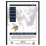 Justin Jefferson RC 2020 Chronicles Luminance #217 Rookie Minnesota Vikings Football Card