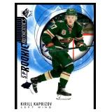 Kirill Kaprizov RC Blue SP 2020-21 Upper Deck SP #129 Rookie Minnesota Wild Hockey Card
