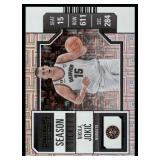Nikola Jokic Silver 2023-24 Contenders #1 Basketball Card
