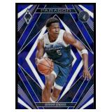 Anthony Edwards Blue Cracked Ice 2023-24 Phoenix Paragon #9 Minnesota Timberwolves Basketball Card