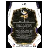 Kirk Cousins Silver Die Cut 2022 Select Prizm #164 Minnesota Vikings Football Card