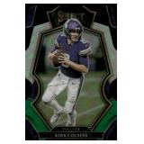 Kirk Cousins Silver Die Cut 2022 Select Prizm #164 Minnesota Vikings Football Card