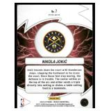 Nikola Jokic Green Prizm 2023-24 Mosaic #7 Thunder Road Basketball Card