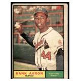 Hank Aaron 1961 Topps #415 Vintage Baseball Card