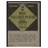 Ernie Banks 1961 Topps #485 Vintage Baseball Card