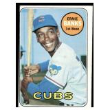 Ernie Banks 1969 Topps #20 Vintage Baseball Card