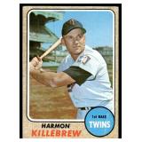 Harmon Killebrew 1968 Topps #220 Vintage Minnesota Twins Baseball Card