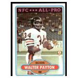 Walter Payton 1980 Topps #160 Vintage Football Card