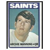 Archie Manning RC 1972 Topps #55 Rookie Vintage Football Card