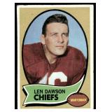 Len Dawson 1970 Topps #1 Vintage Football Card